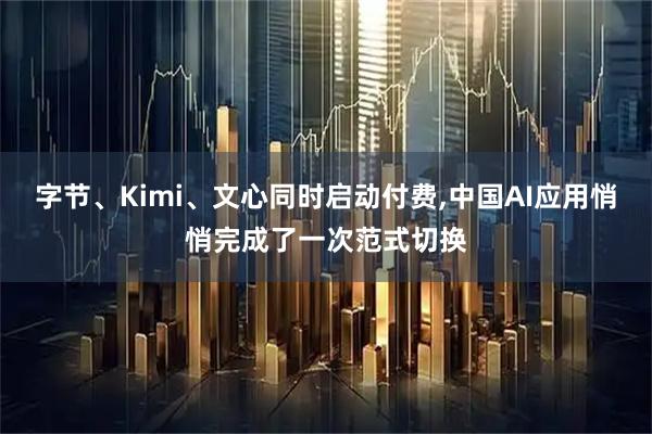 字节、Kimi、文心同时启动付费,中国AI应用悄悄完成了一次范式切换